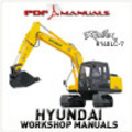 Thumbnail Hyundai Robex R140LC-7 Crawler Excavator Full Service / Workshop Manual R140 LC 7