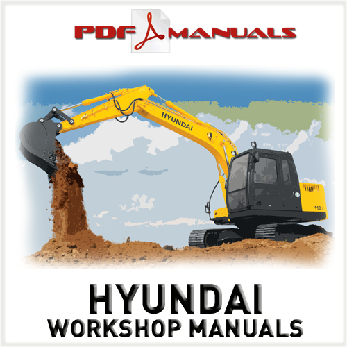 Product picture Hyundai Robex R110-7A Crawler Excavator Full Workshop / Service Manual R110 7 A