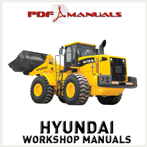 Product picture Hyundai HL770-7A Wheel Loader - Complete Service / Workshop manual. HL 770 7 A